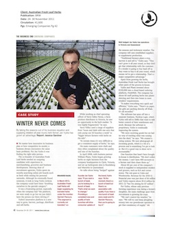 Nucleus Logic appear in BRW - Emerging Company - Winter Never Comes November 2011 24-30 pg 42