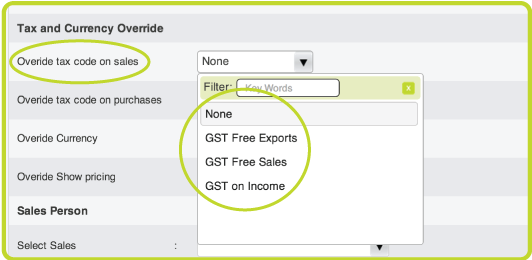 You can also edit taxes at the Customer and Supplier level which override's your company's platform default tax type.